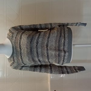 American Eagle Women's Grey Knit Sweater